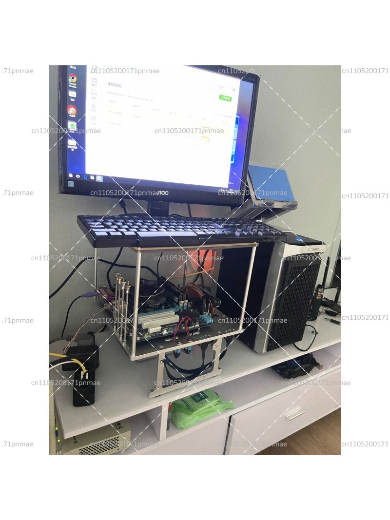 Open Frame Aluminum Computer C - огляд і ціна Aluminum Open Frame Test Bench Water Cooling