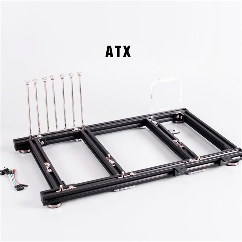 ATX PC Test Bench Aluminum All - огляд і ціна Aluminum Open Frame Test Bench Water Cooling